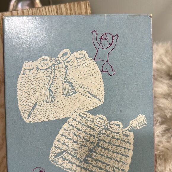 Vintage Spinnerin Soaker Knit Or Crochet Kit To Create A Wool Diaper Cover - Picture 11 of 17